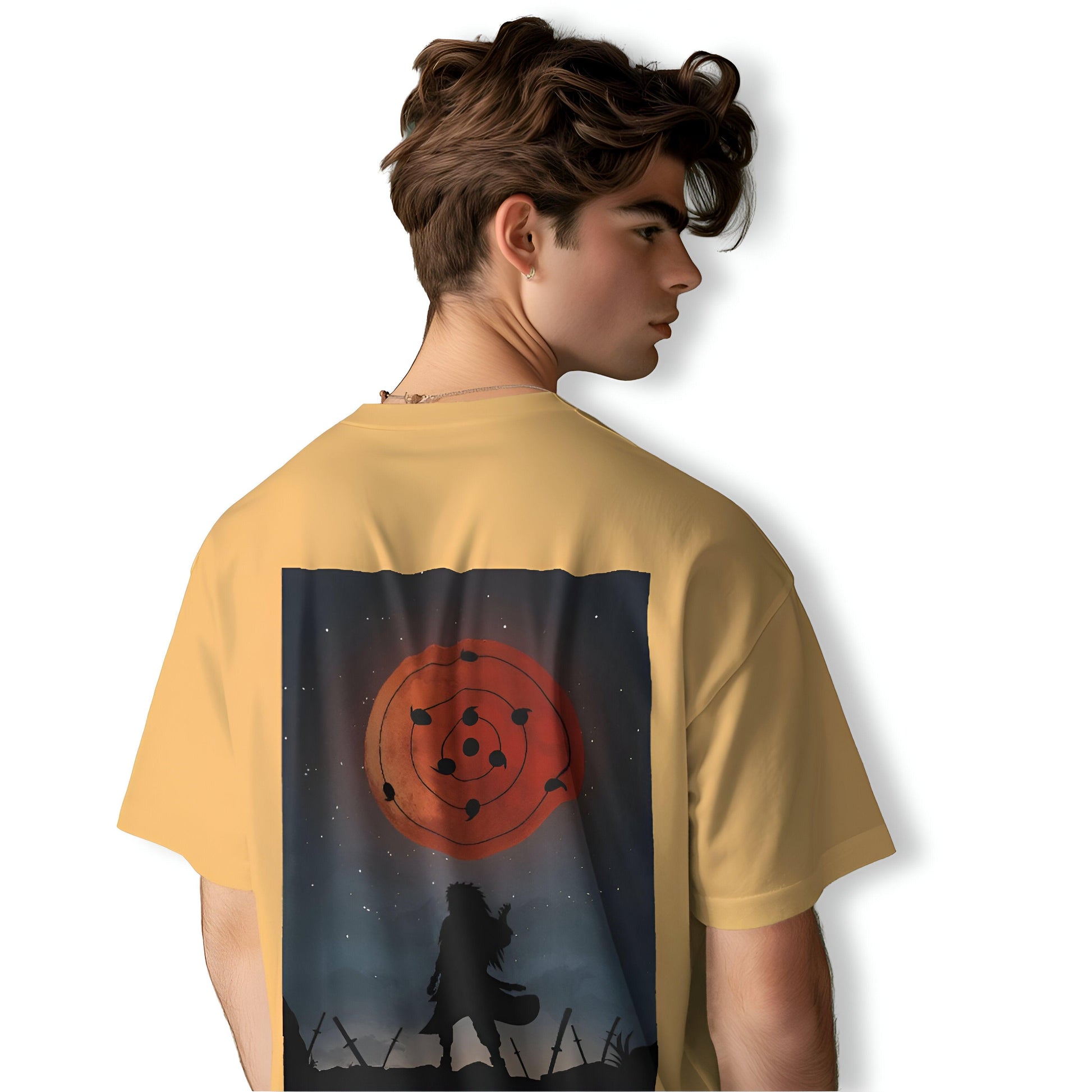 Madar Uchiha Anime Oversize Unisex T-shirt - The Nova India